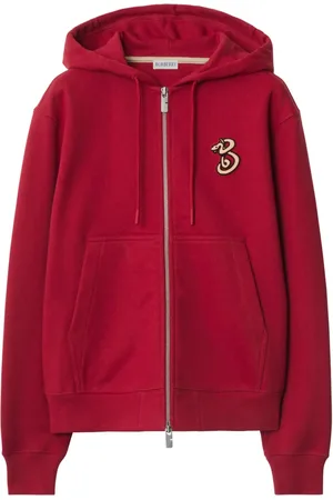 Burberry Hoodie B Snake à fermeture zippée