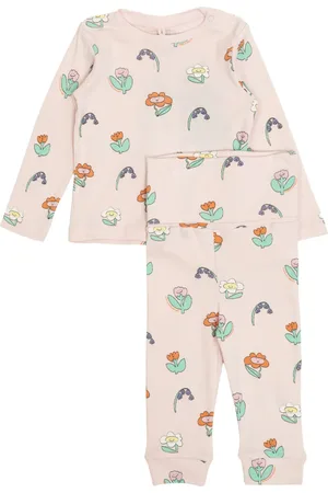Stella McCartney Ensemble haut-pantalons à fleurs