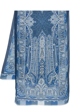 Etro écharpe à motif cachemire