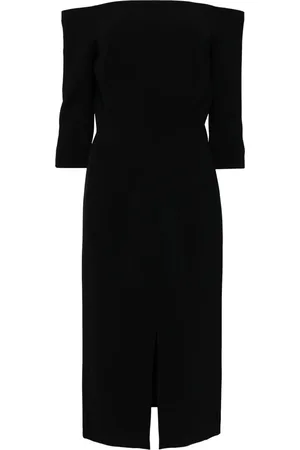 Carolina Herrera Robe mi-longue à épaules dénudées