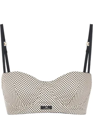 Elisabetta Franchi Soutien-gorge à pois imprimés