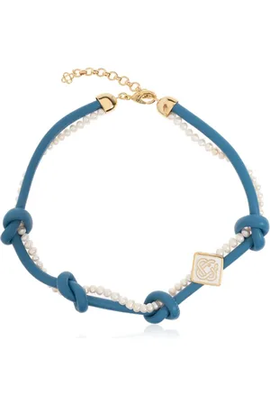 Casablanca Collier ras du cou à logo