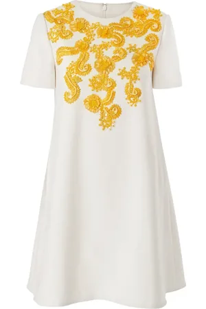 Carolina Herrera Robe courte à broderies