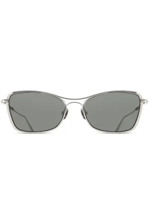 MATSUDA Lunettes de soleil à monture rectangulaire