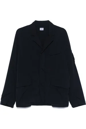 C.P. Company Blazer à détail Lens