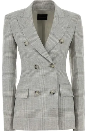 The Andamane Blazer à motif Prince de Galles