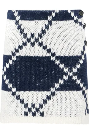 J.W.Anderson Minijupe en maille Fair Isle