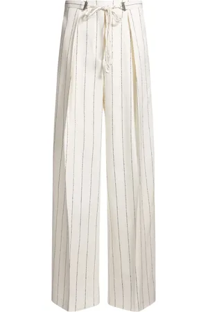 HUGO BOSS Pantalon en lin mélangé