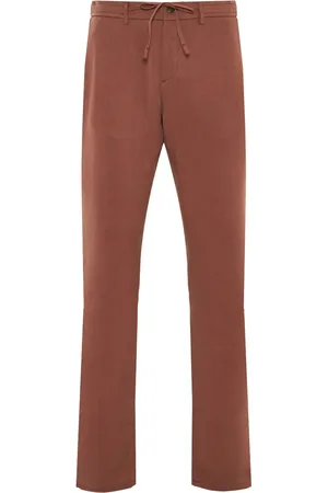 CANALI Pantalon droit à lien de resserrage