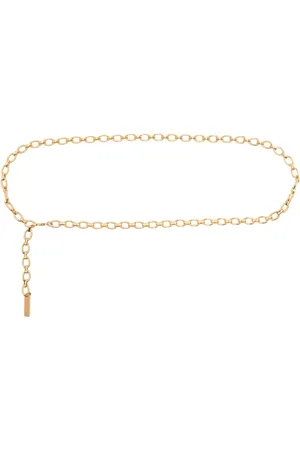 NILI LOTAN Bracelet en chaîne à logo gravé