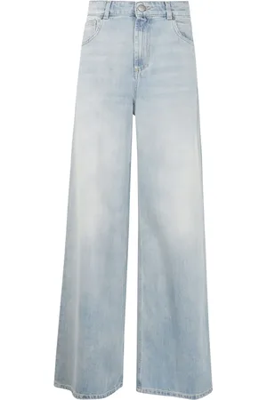 Twin-Set Jean à patch logo
