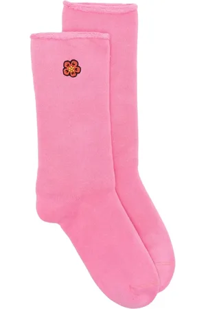 Kenzo Chaussettes à motif Boke Flower brodé