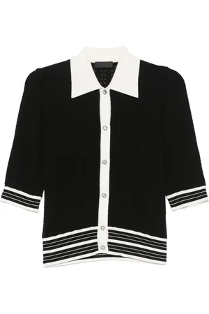 Liu Jo Cardigan à bords contrastants