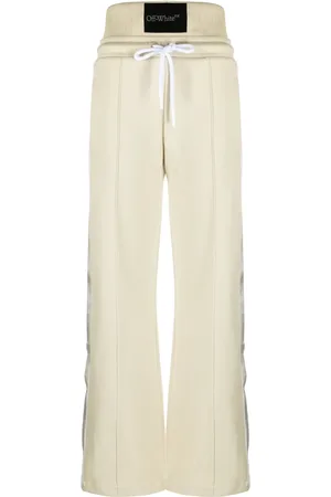 OFF-WHITE Pantalon de jogging rayé à taille haute