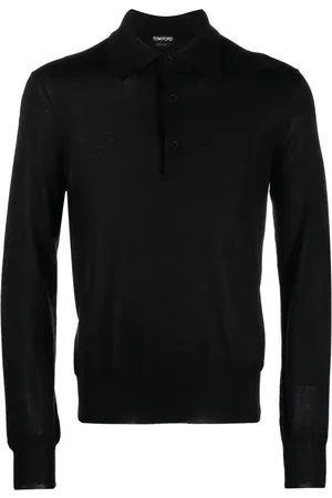 Tom Ford Polo en maille à manches longues