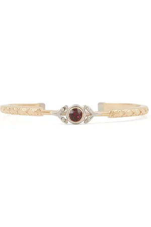 Maison Margiela Bracelet gravé serti de cristaux