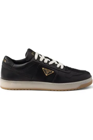 Prada Baskets Downtown en cuir