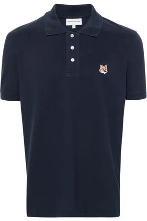 Maison Kitsuné Polo à patch logo