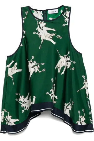 Lacoste Haut fluide en soie