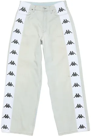 Acne Studios X Kappa jean à coupe droite
