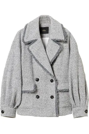 Twin-Set Blazer bicolore à boutonnière croisée