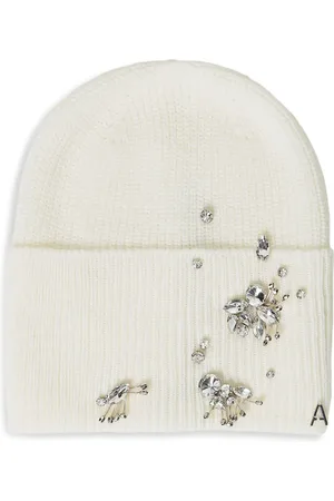 Twin-Set Bonnet nervuré à ornements strassés