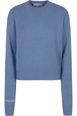 Sportmax Pull à logo intarsia