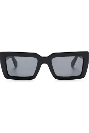 Salvatore Ferragamo Lunettes de soleil à monture rectangulaire