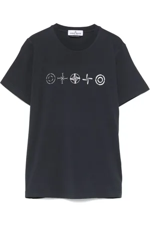 Stone Island T-shirt à patch logo