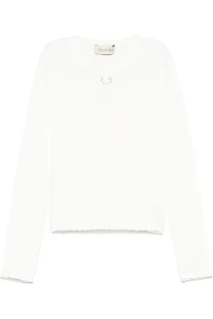 Twin-Set T-shirt nervuré