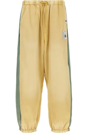 Maison Mihara Yasuhiro Pantalon de jogging Aged Satin