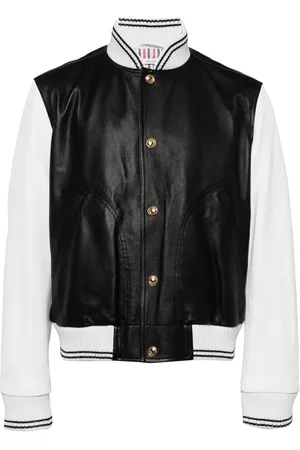 Thom Browne Veste en cuir