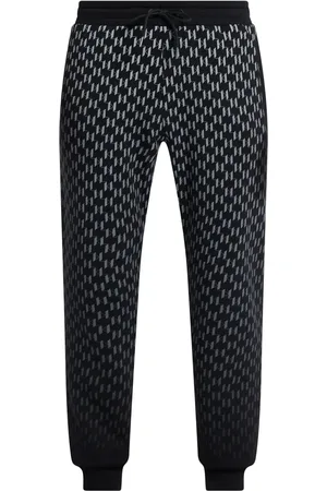 Karl Lagerfeld Pantalon de jogging à motif monogrammé