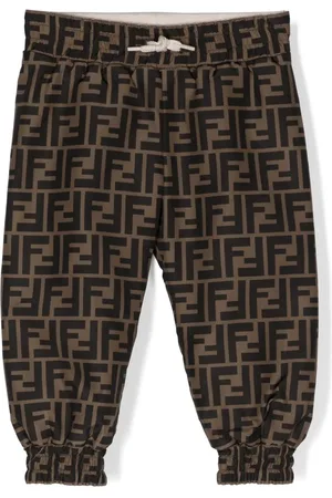 Fendi Pantalon de jogging à logo imprimé