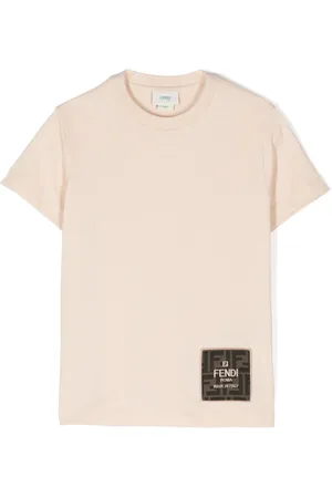Fendi T-shirt à patch logo