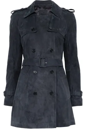 DESA 1972 Manteau mi-long en daim