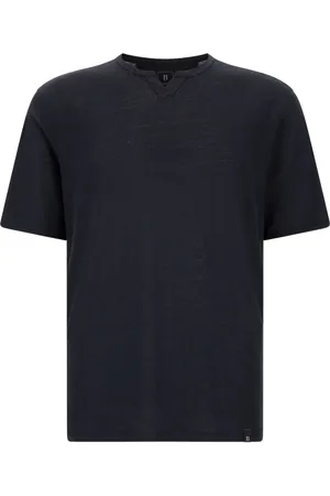 Boggi Milano T-shirt à col fendu