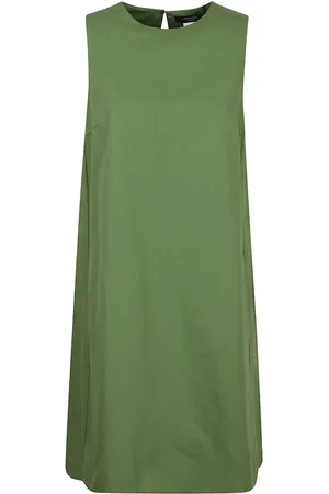 Max Mara Robe évasée à design sans manches
