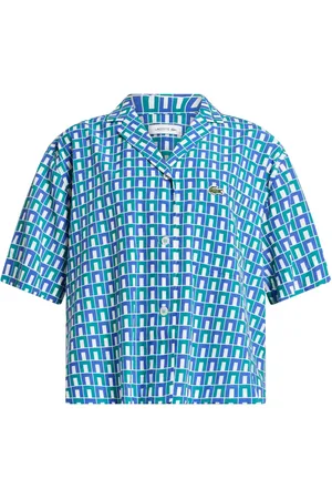 Lacoste Chemise à motif géométrique