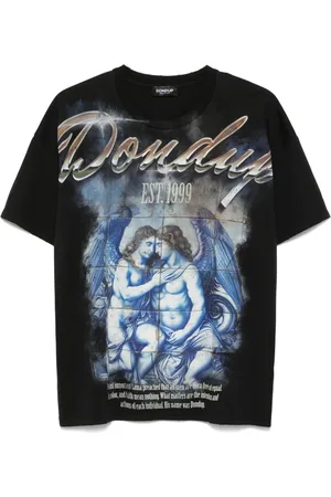 Dondup T-shirt à logo imprimé