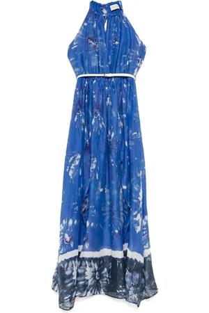 Ermanno Firenze Robe longue à fleurs
