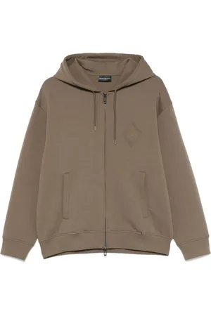 Emporio Armani Hoodie à logo embossé