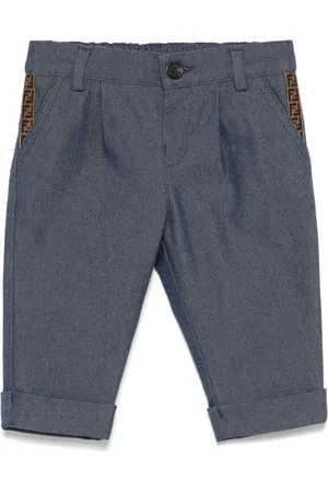 Fendi Pantalon à motif FF