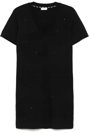 Liu Jo Robe courte à logo brodé