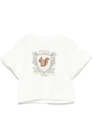 Fendi T-shirt à imprimé graphique