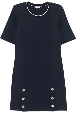 Liu Jo Robe courte à coutures contrastantes
