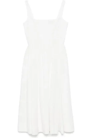 Maje Robe mi-longue à broderies