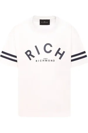 John Richmond T-shirt à logo imprimé