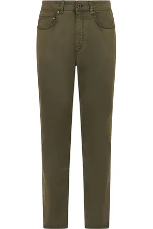 Boglioli Pantalon à effet délavé