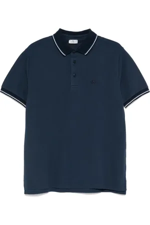 Etro Polo à logo Pegaso brodé